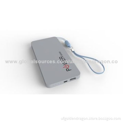 8000mAh Universal external LED Power Bank for Smartphones, Tablet PCs